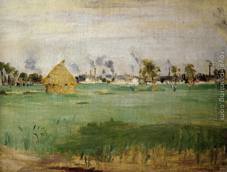 Berthe Morisot : Landscape at Gennevilliers